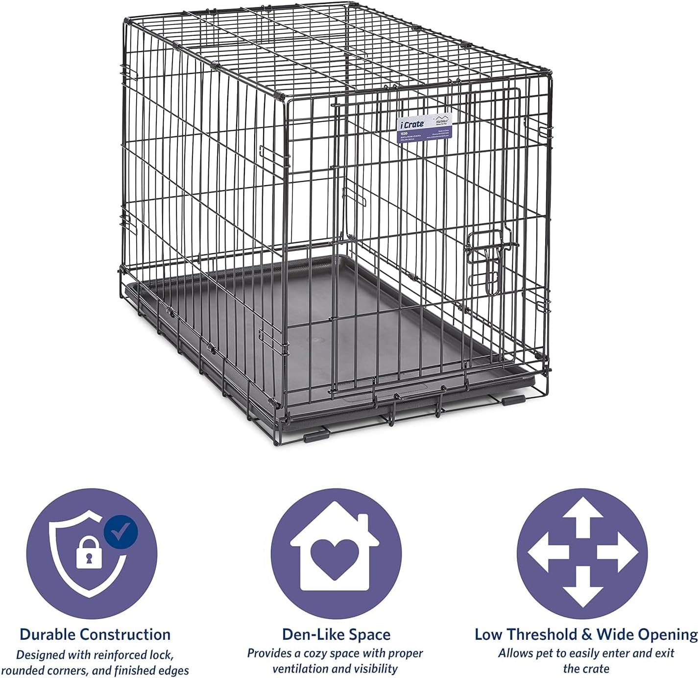 Metal Dog Cage - 图片 3